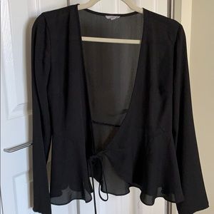 Urban Outfitters Long Sleeve Black